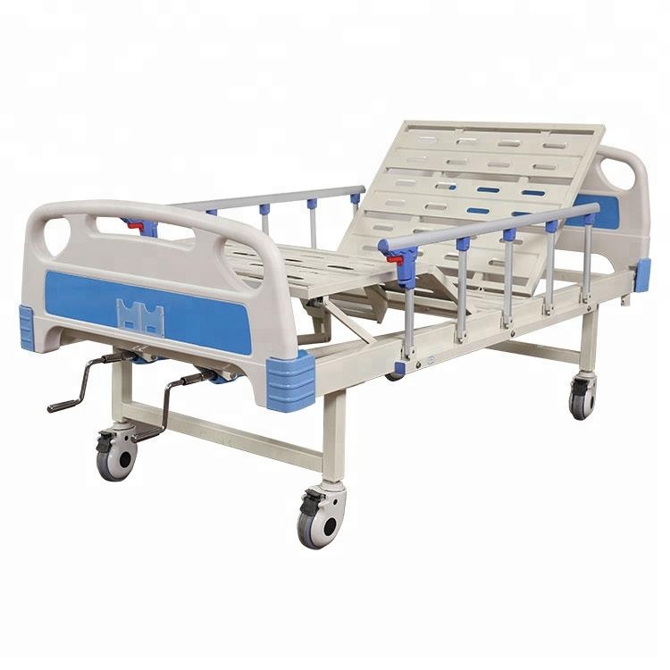 hospital bed, manual bed, two function bed
