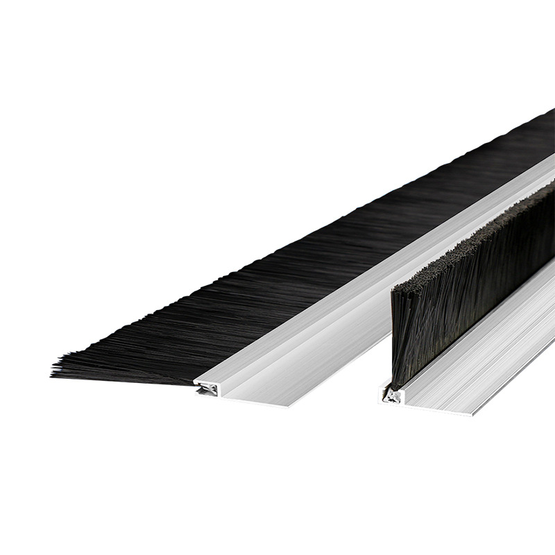 Customized PP Material Strip Brush for Revolving Doors Uses.