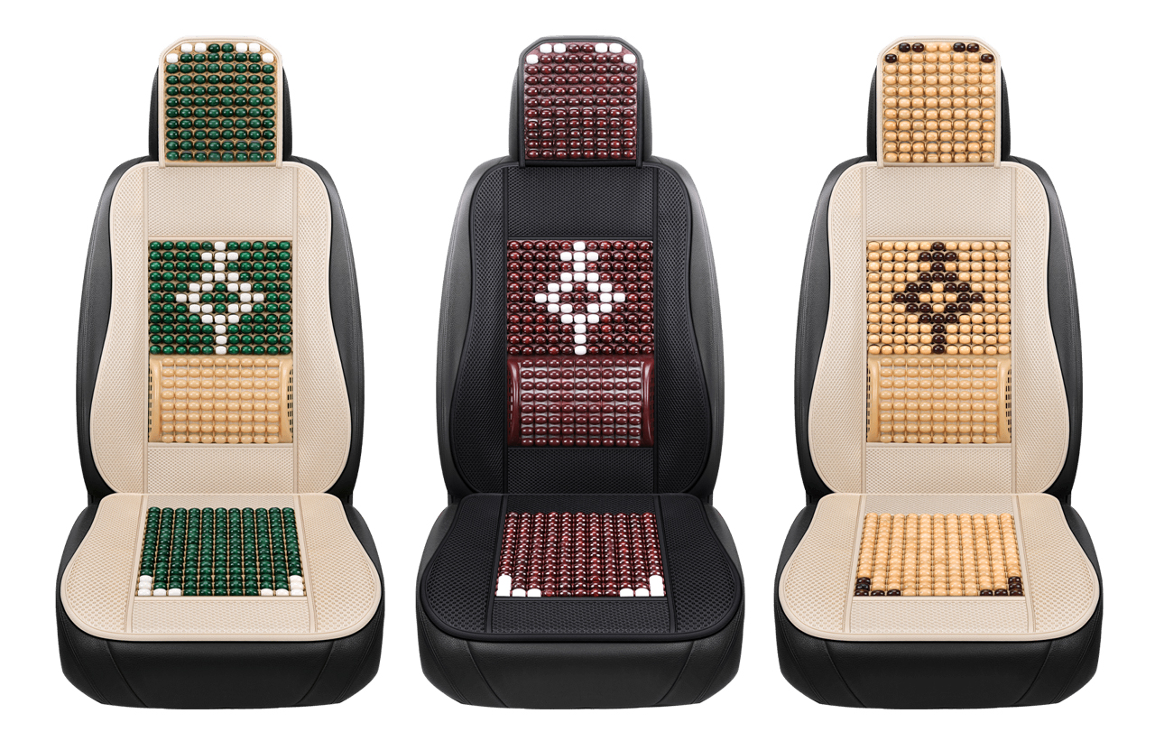 New design hot sale wood bead seat cushion