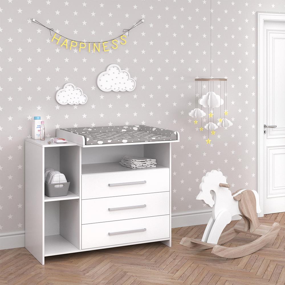 White Baby changing table