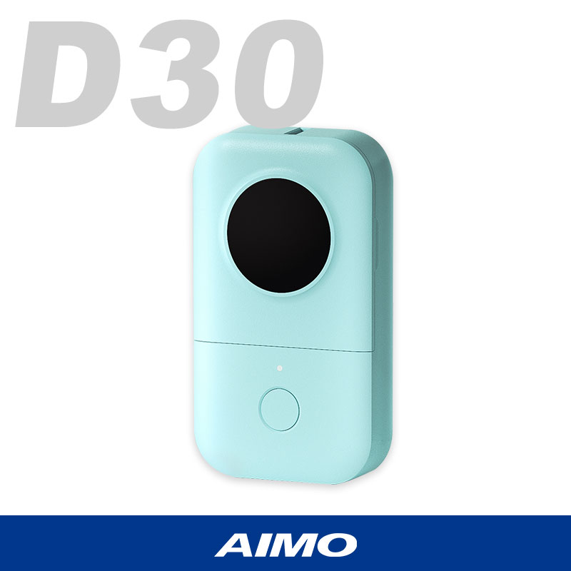 Fashion Label Maker D30 12mm Portable Mobile Phone Bluetooth Mini Thermal Printer