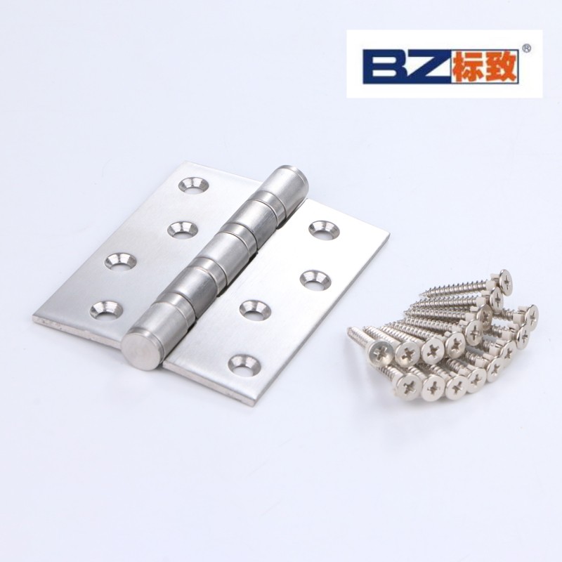 BZ stainless steel flat open 4-inch door and window hinges