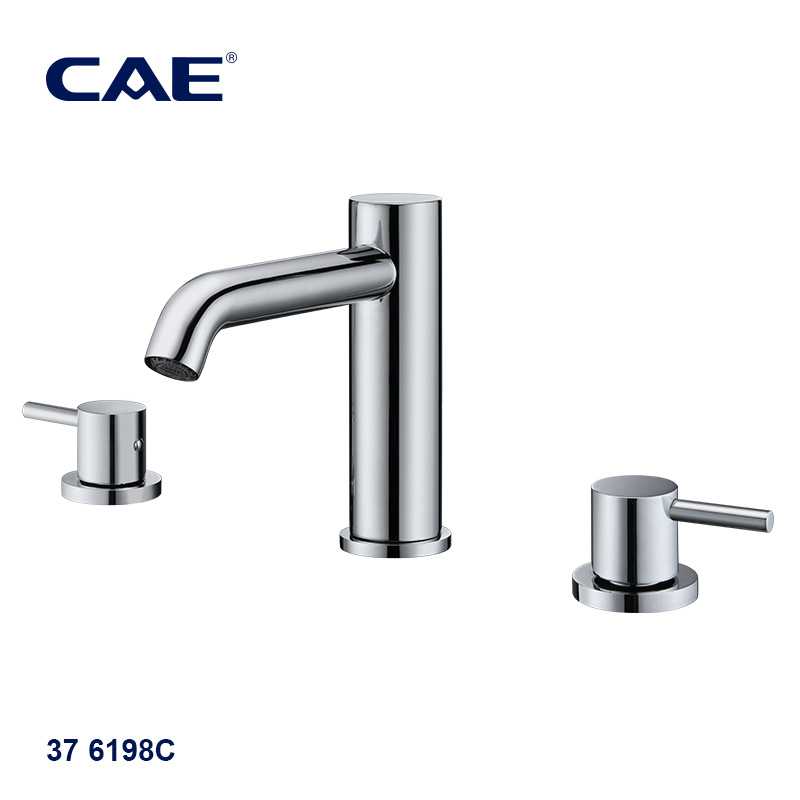 CAE Double-handle 8" widespread lavatory faucet 37 6198C
