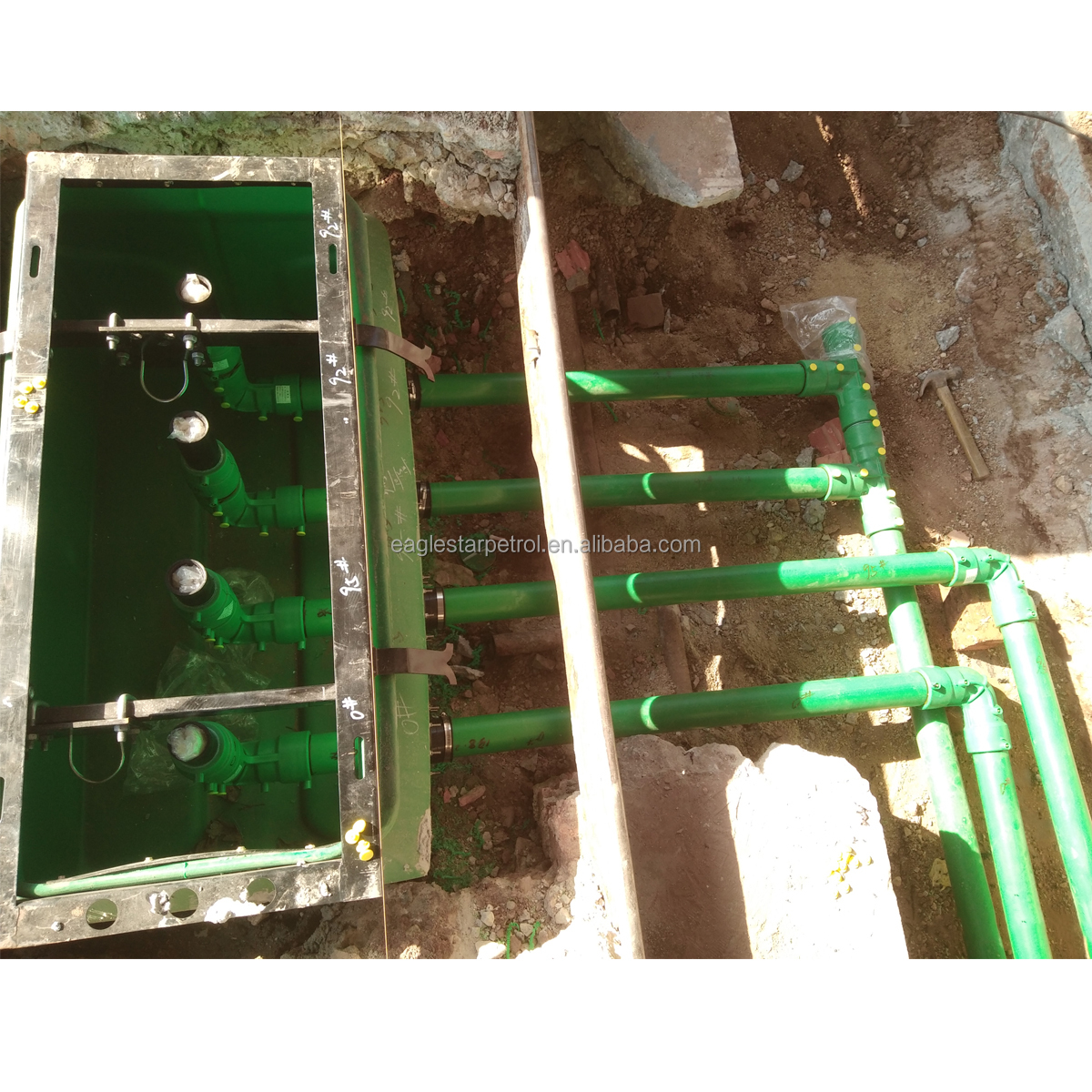 EGP PE pipeline underground hdpe gasoline petrol station pipe underground pipe with good price