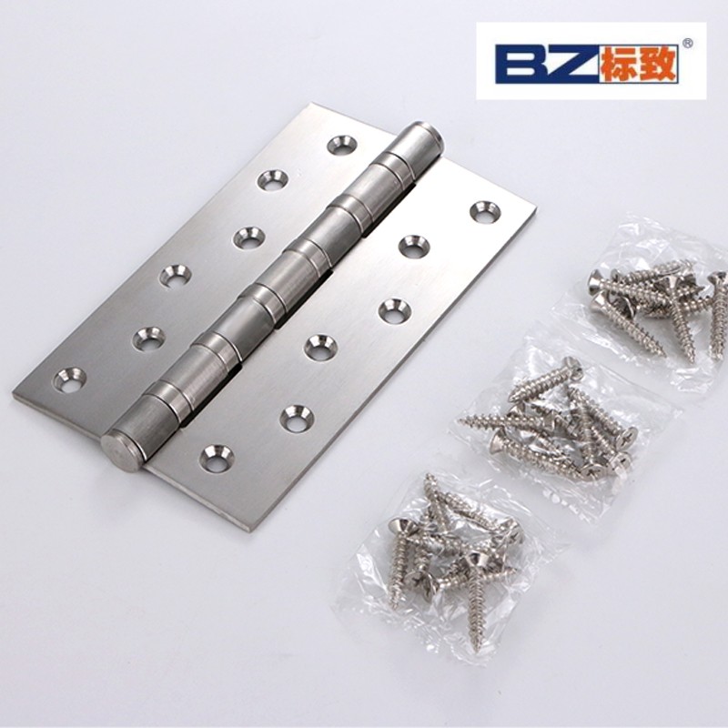 Stainless steel flat open 6-inch door and window hinges