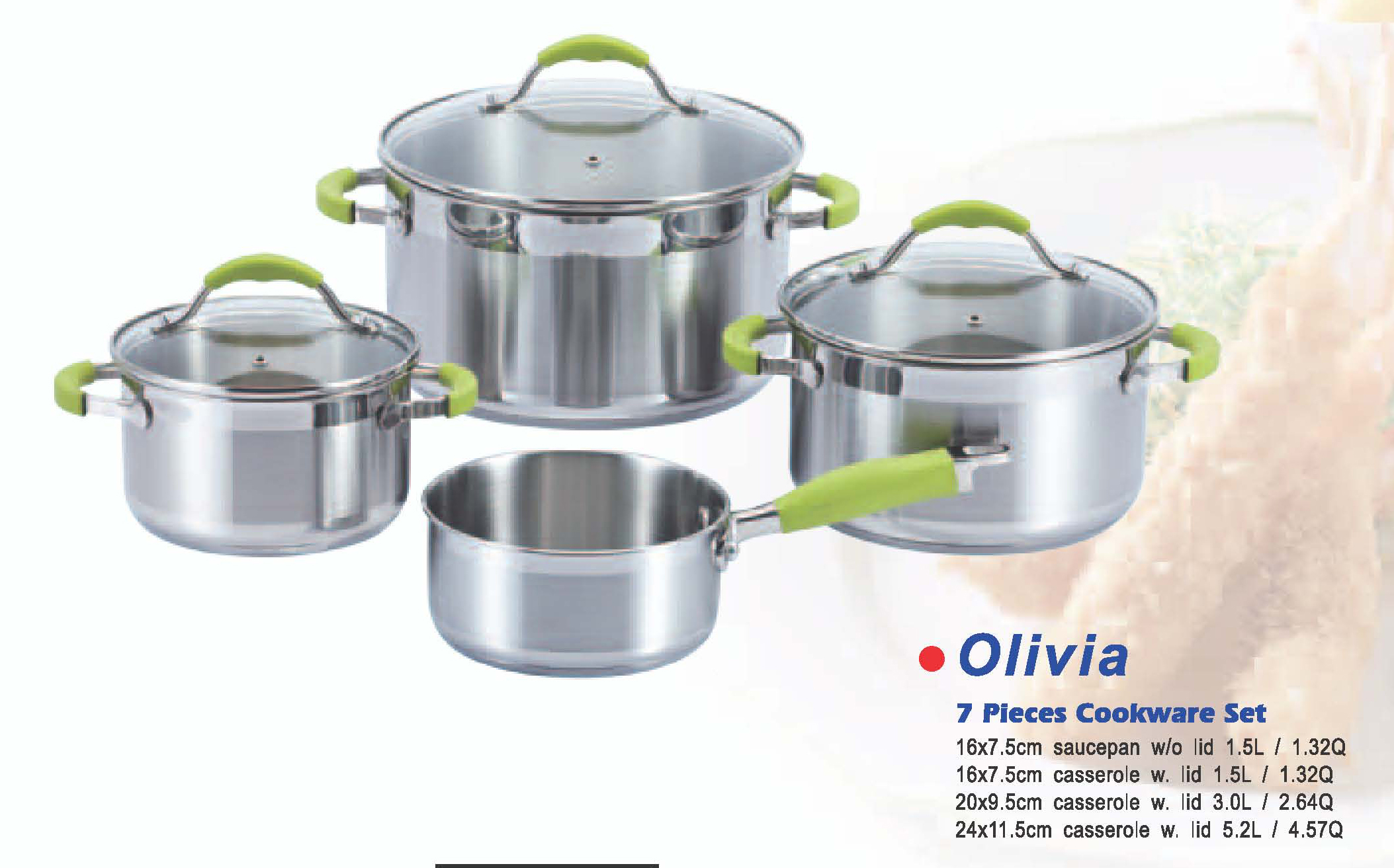 JIANGMEN SHENHUA STAINLESS STEEL COOKWARE MANUFACTORY LTD. – vaso de cristal 2