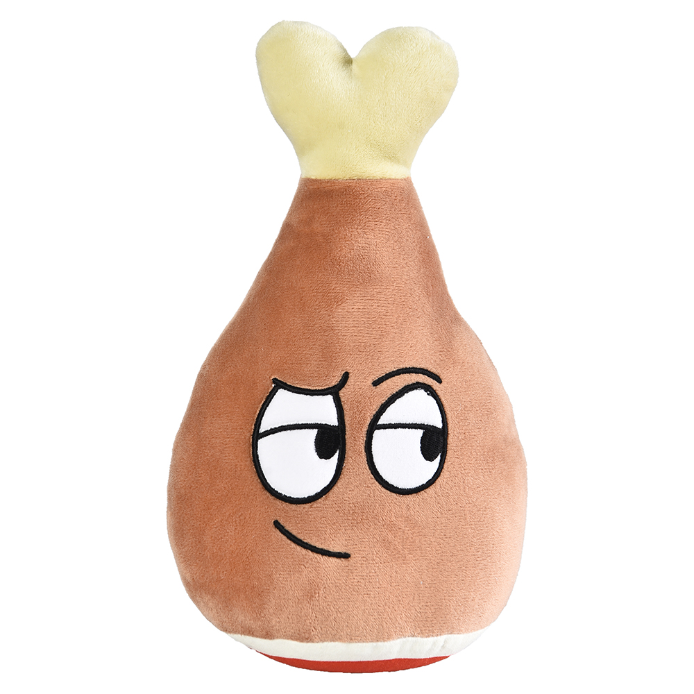 Chicken Leg Dog Toy with Squeaking inside