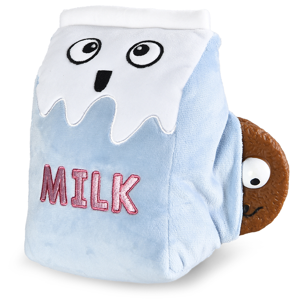 Soft Plush Vinyl Dog Toy with Squeaking Inside