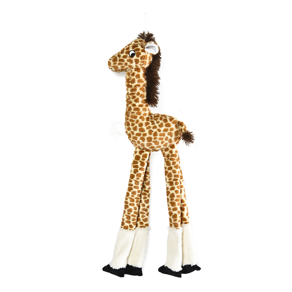 Giraffe Shaped Cute Plush Pet Toy