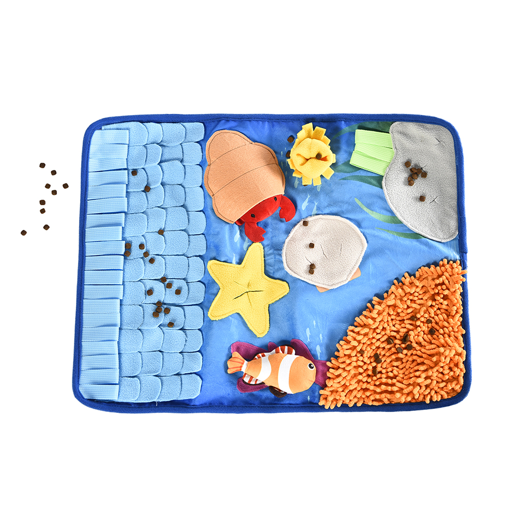Funny Interactive Toy Polar Fleece Pet Snuffle Pad