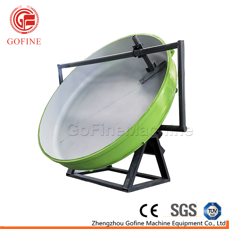 Gofine round granules processing machine for npk bio waste desiccant sodium sulfate pellet