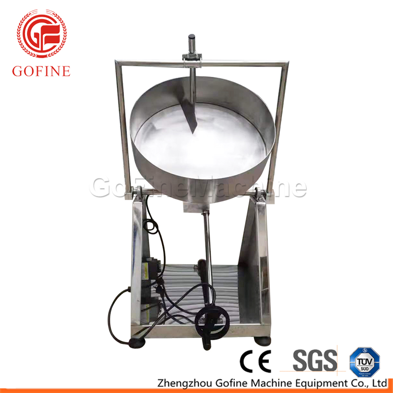 Gofine stainless steel disk granulator for graphite humic acid mineral powder processing
