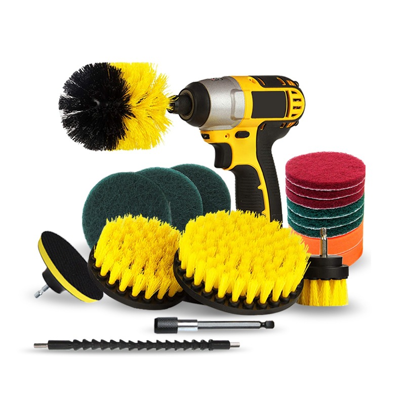 Zhenda 18 Pcs Household Electric Cleaning Brush