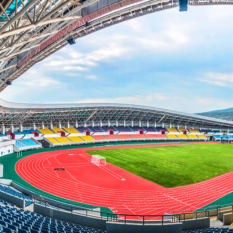 JRace Spray Coat Running Track with WA certificate for stadium