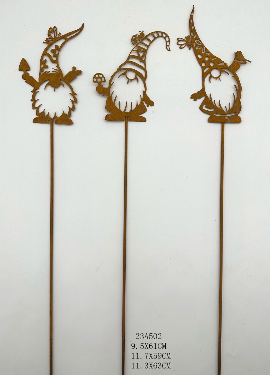 Spring Garden Decoration Iron Art plug-in