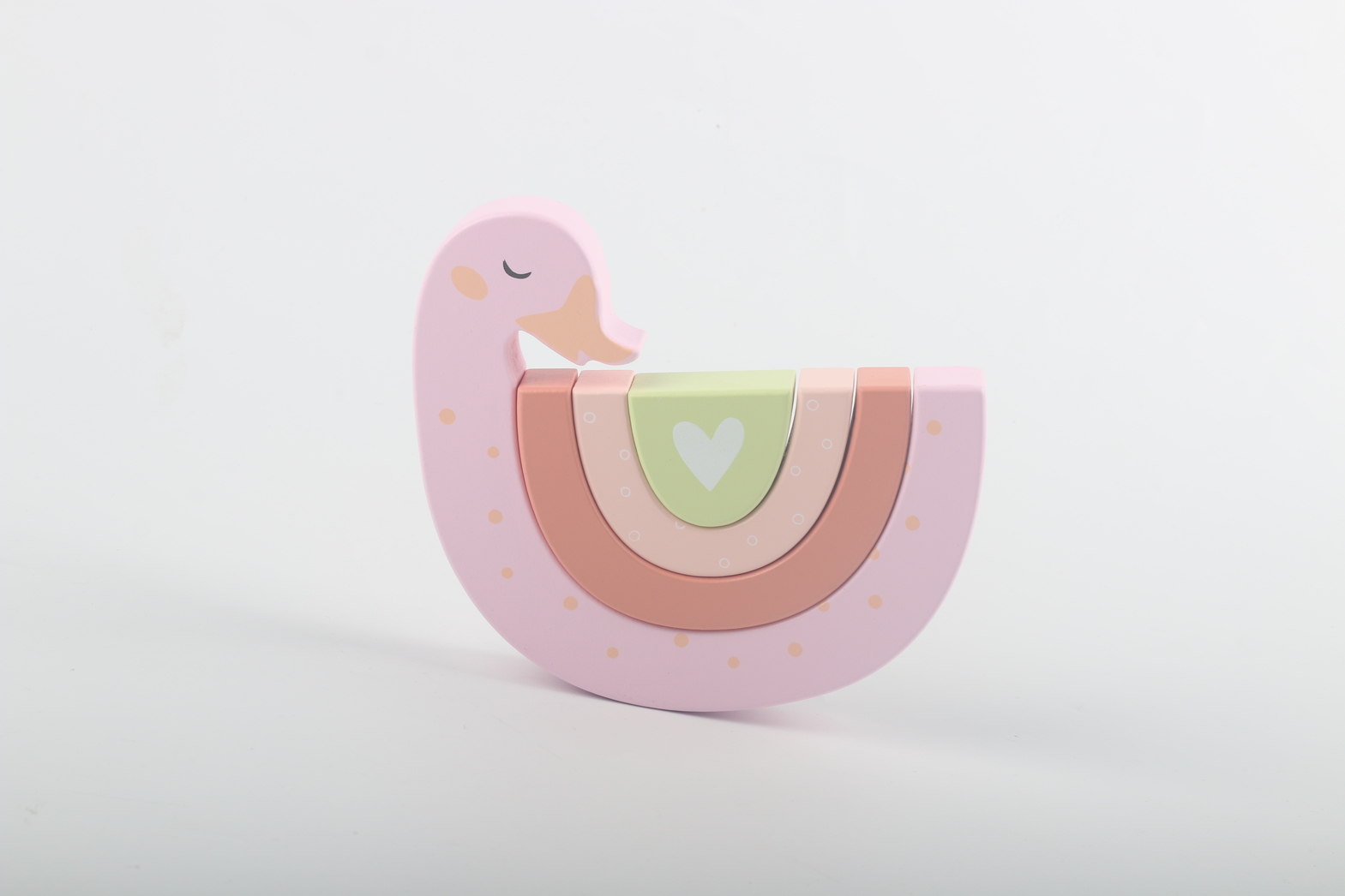 Wooden Rainbow Stacker