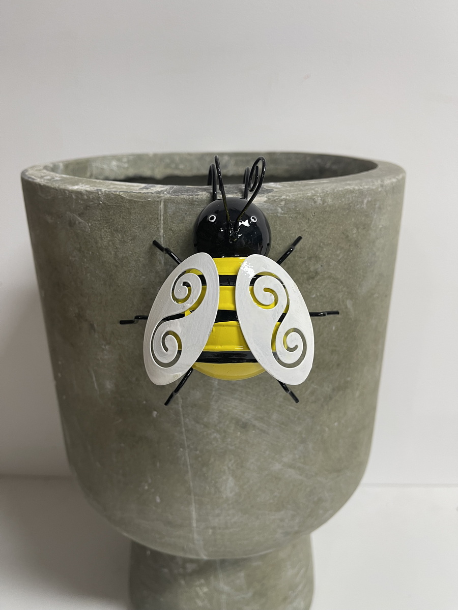 Flowerpot fence insect pendant