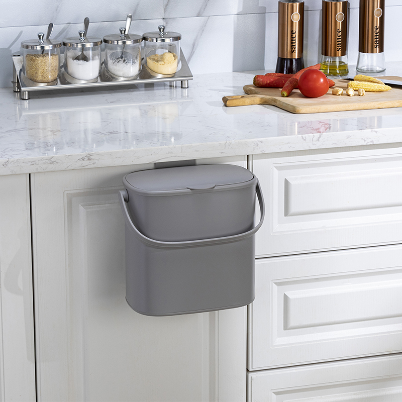 2023 new household hanging wall kitchen waste bin SW6960