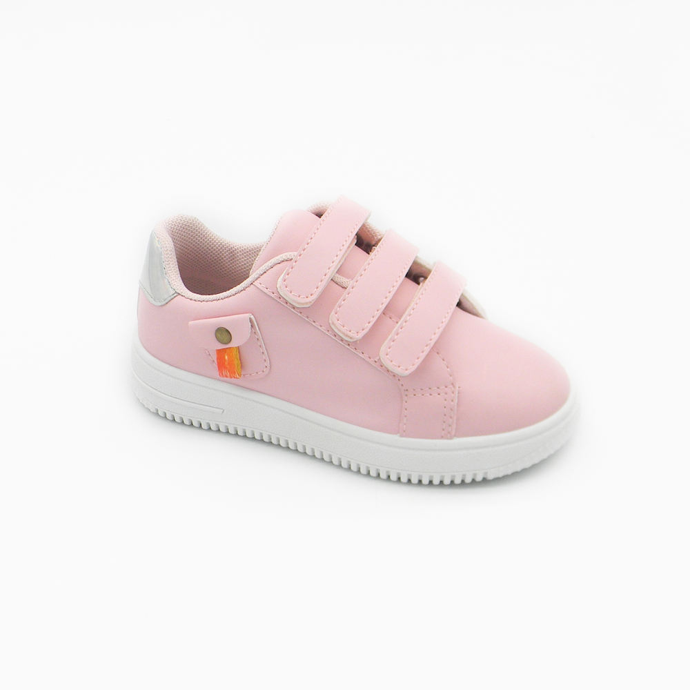 Sneaker new fashion low heel flat sneakers kids casual shoes for girls