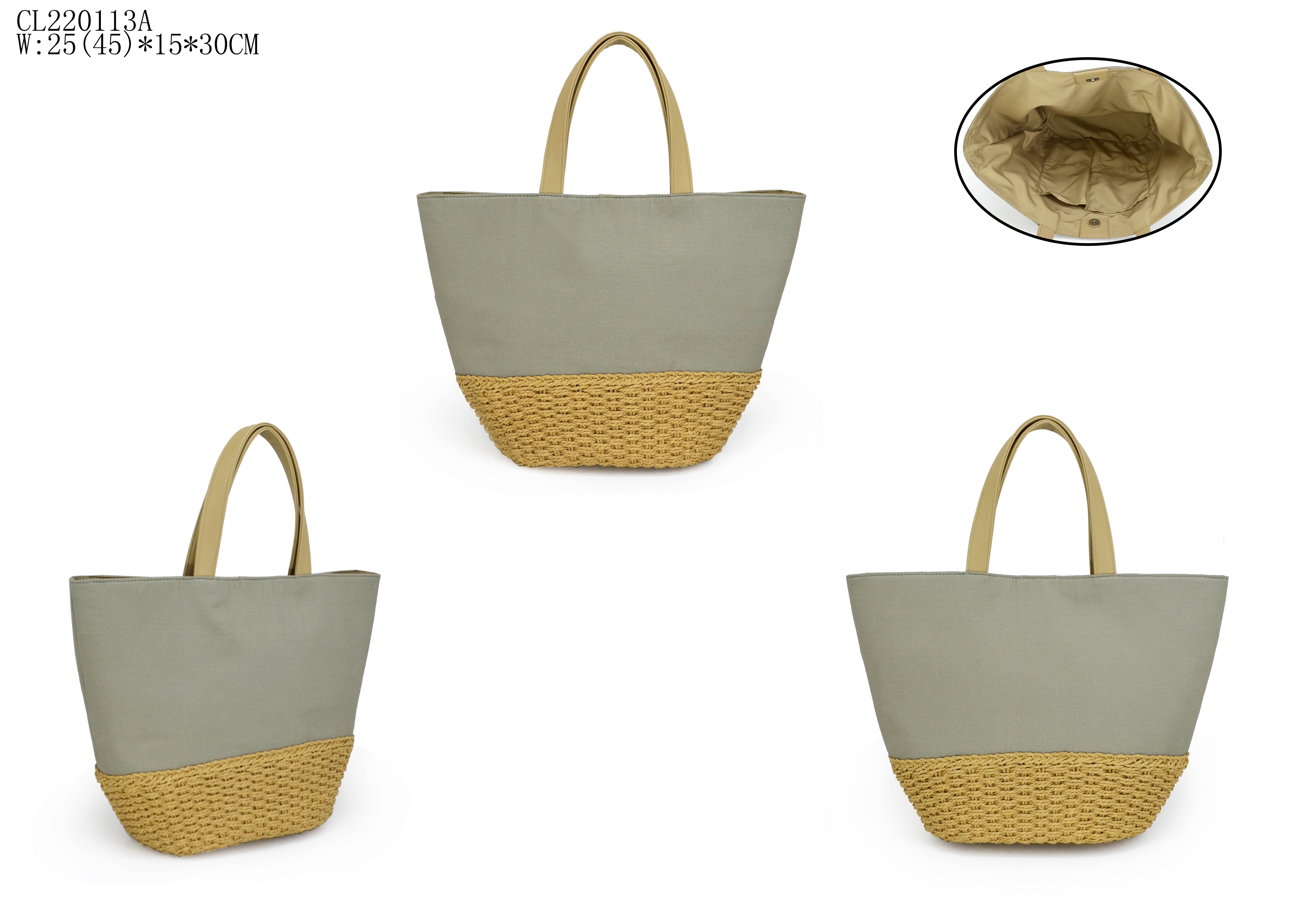 HAND BAG totebag BEACH BAG natural