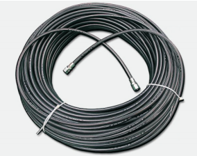 Compact steel wire braided pilot hydraulic hose