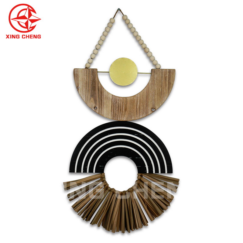 XINGCHENG natural geometric leaf style wall art