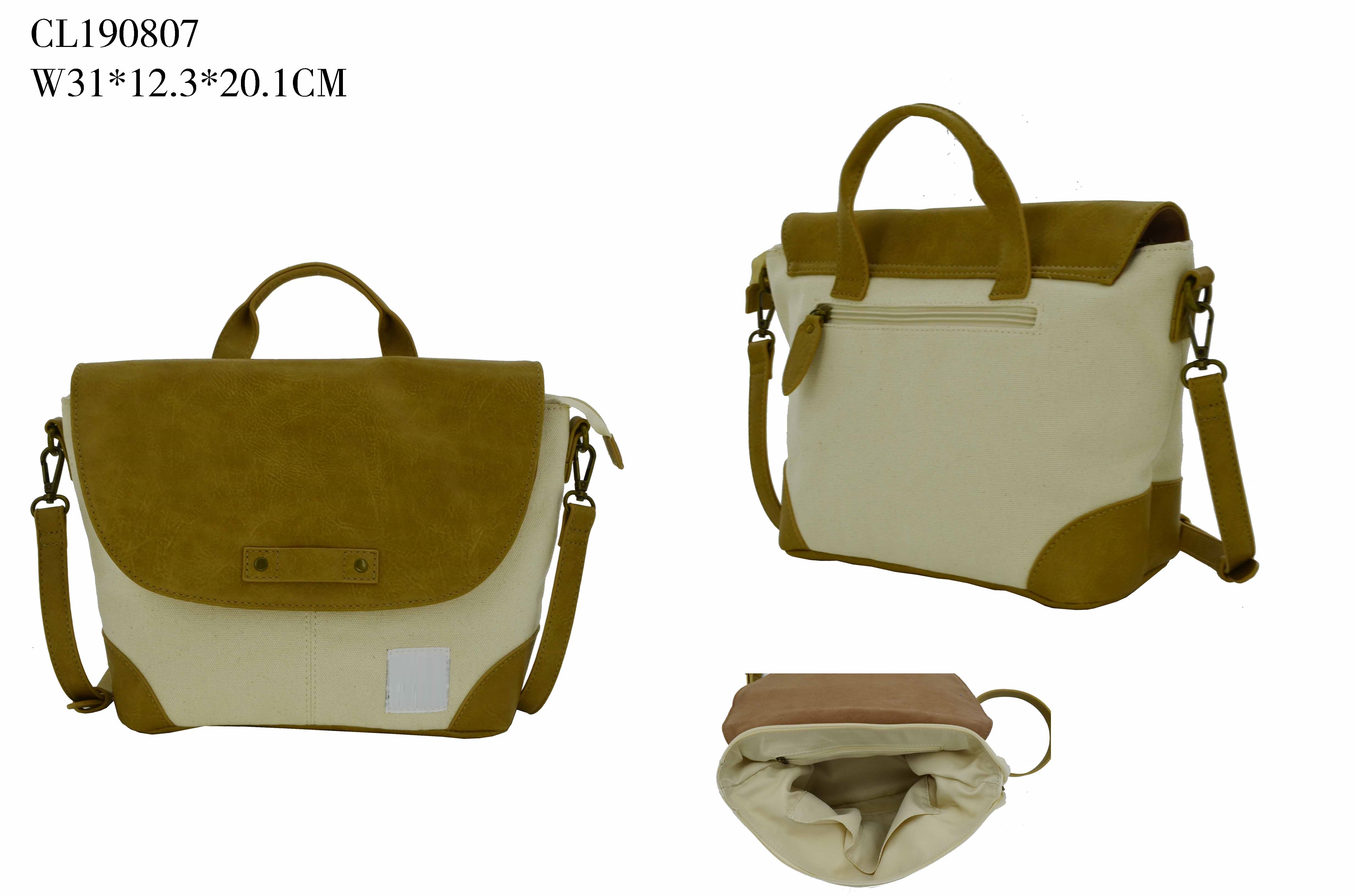 HAND BAG totebag CANVAS BEACH BAG natural