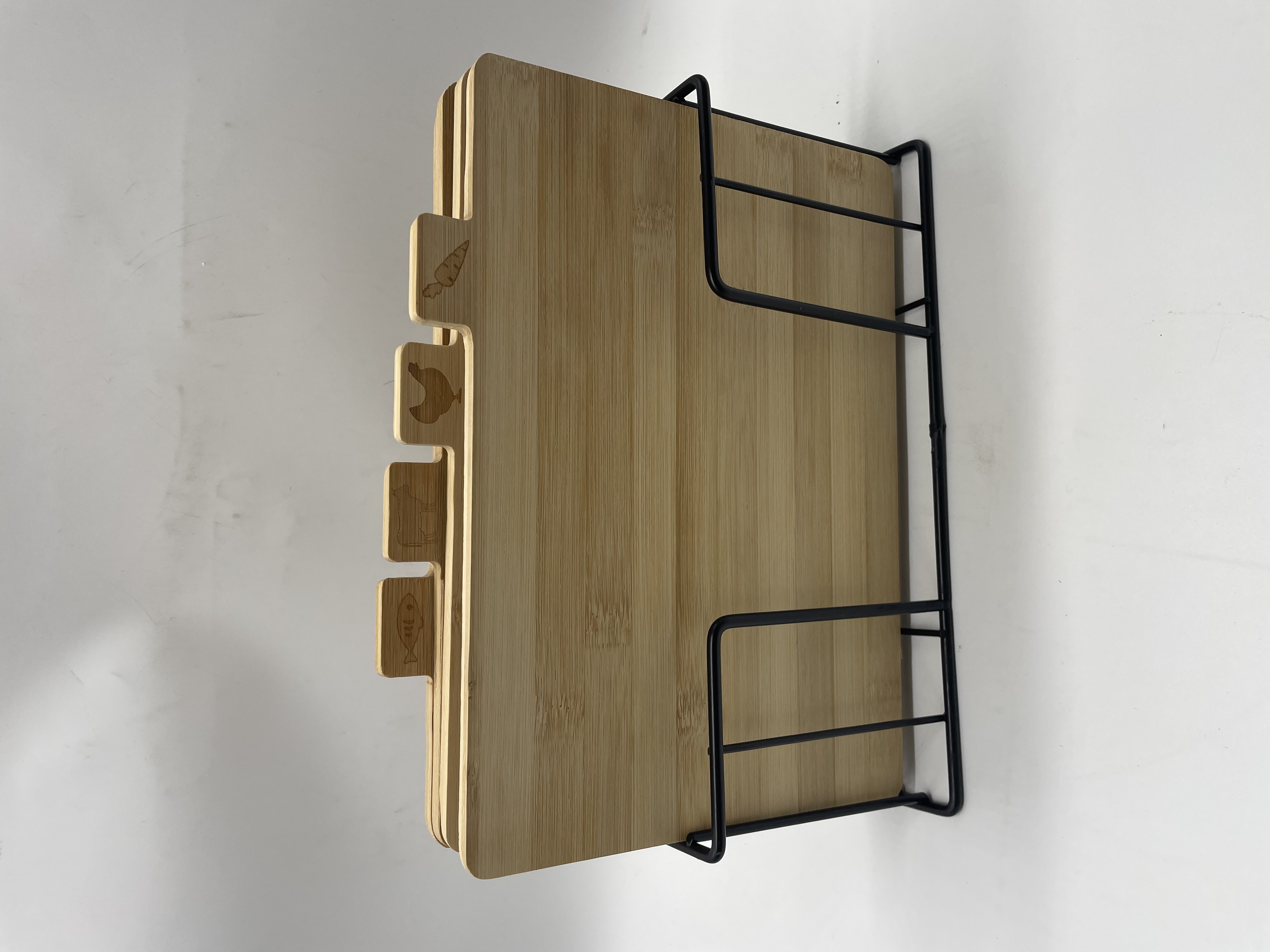 Bamboo chopping board set