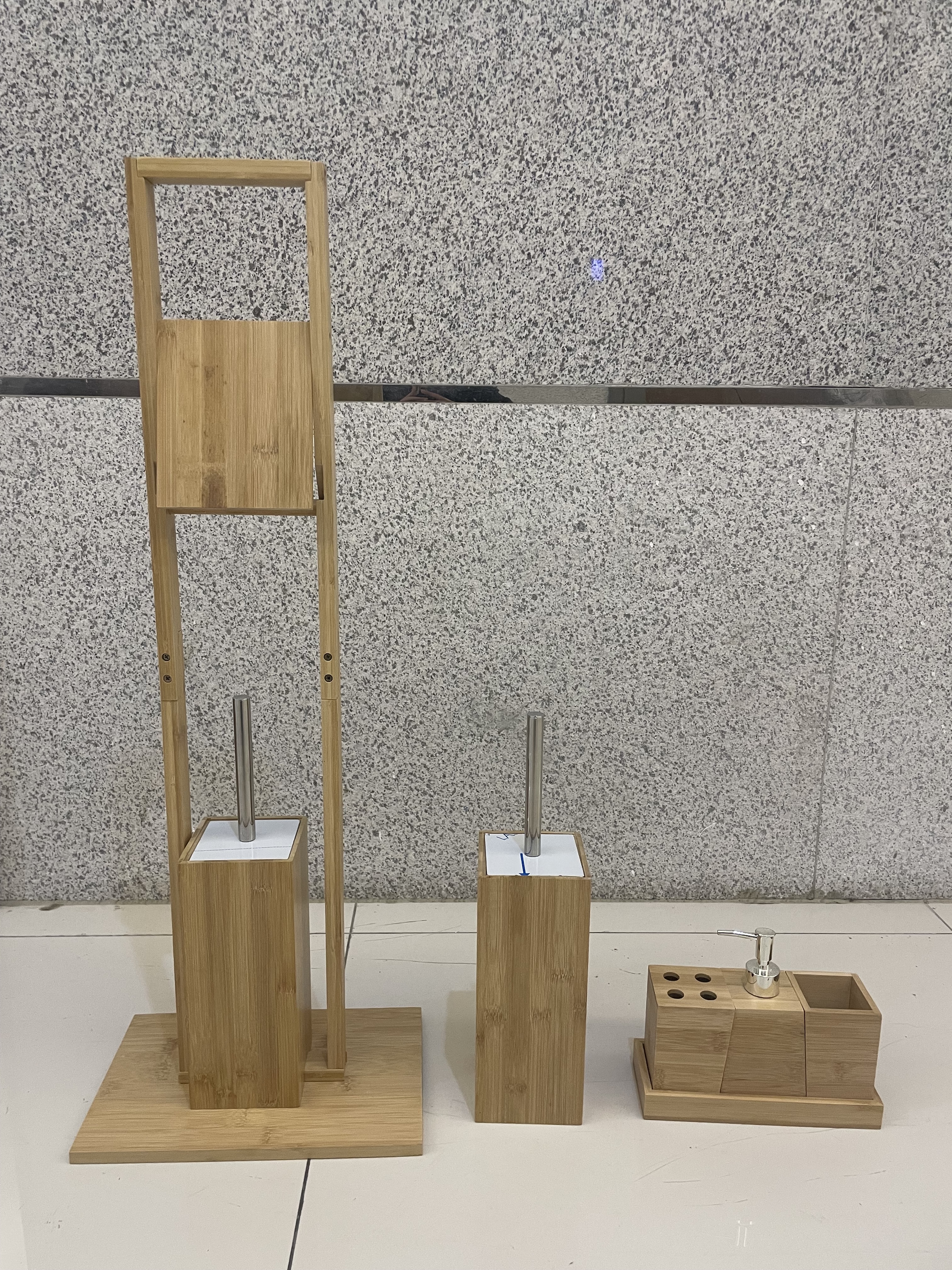 Bamboo Bathroom Set