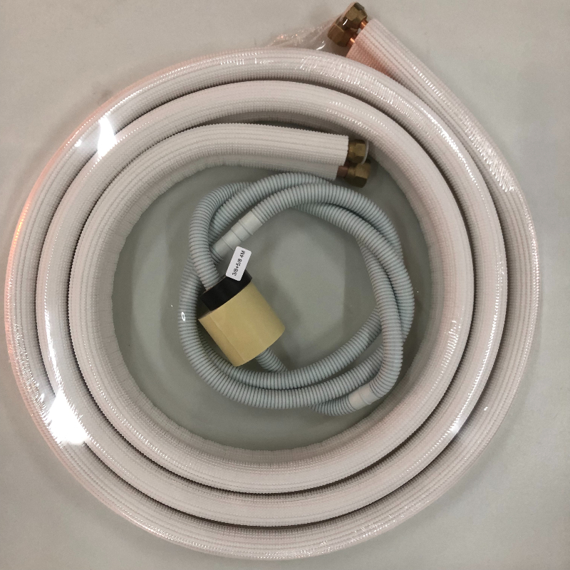 Factory Price 3/8 1/4 Air Conditioner Spare Parts Pancake Twin Pair Coil Copper Pipe