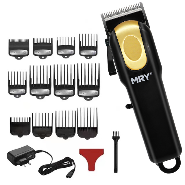 MRY Professional barber clipper for men electric hair cut machine cordless hair trimmer rechargeable