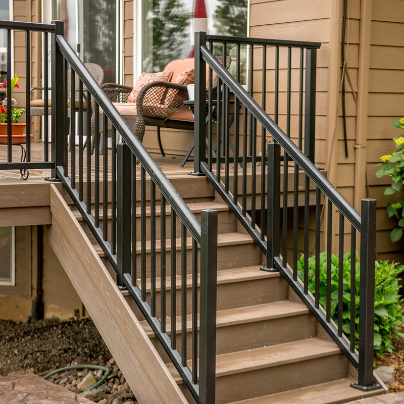 Aluminum railing fence handrail