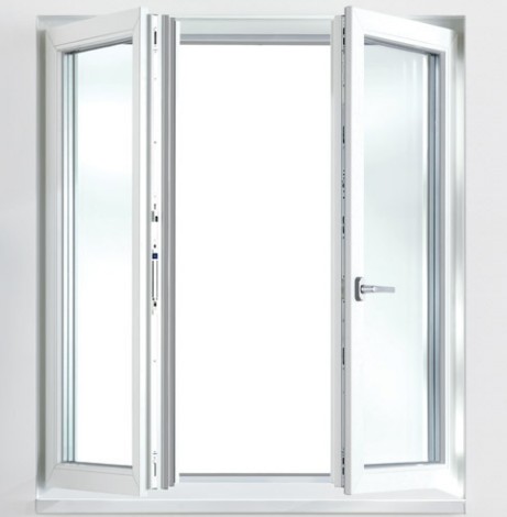 Pvc casement window
