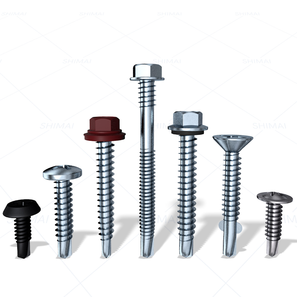 Self Drilling Screw Roofing Screw Hex CSK Pan Framing Wafer Truss Head