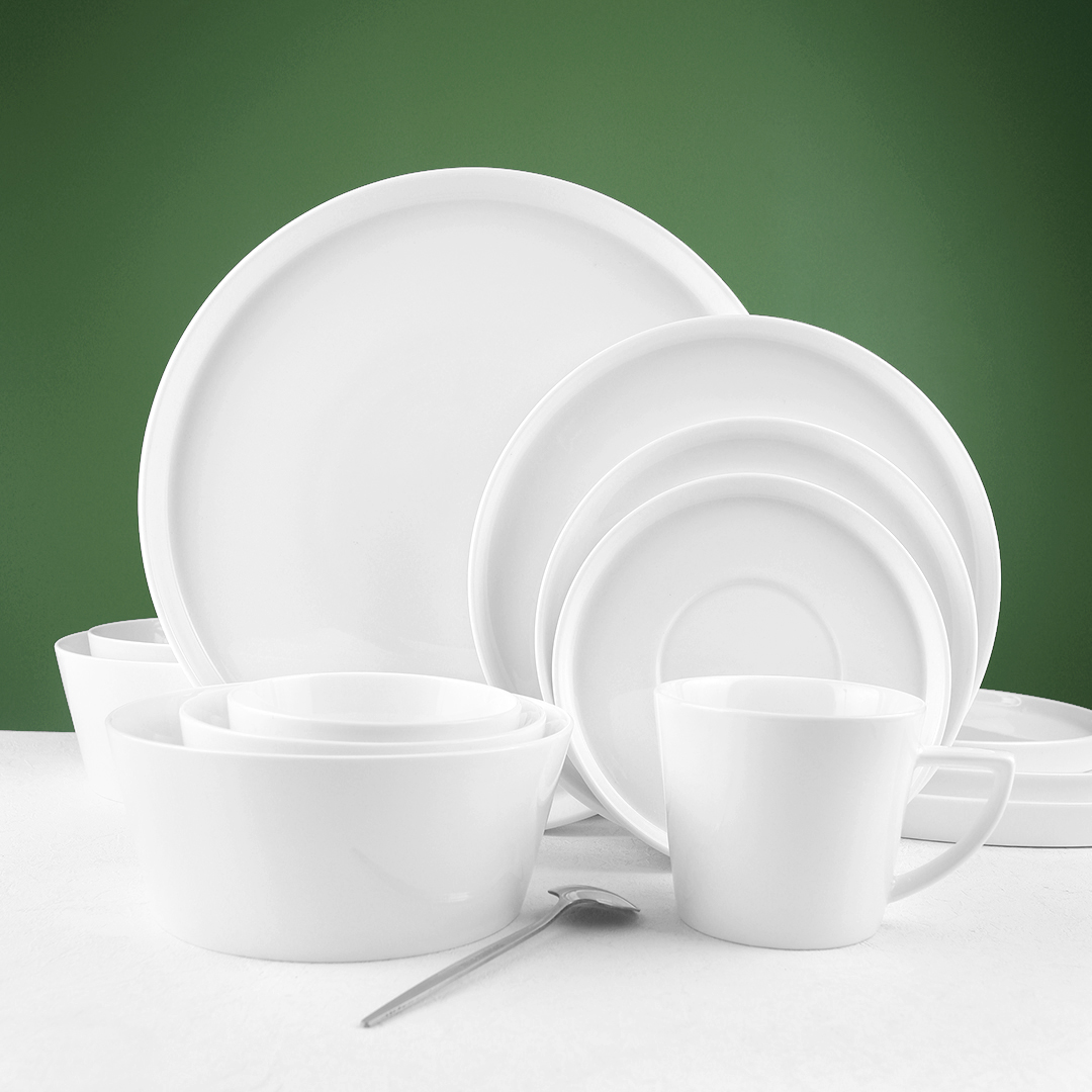 New bone china dinner set