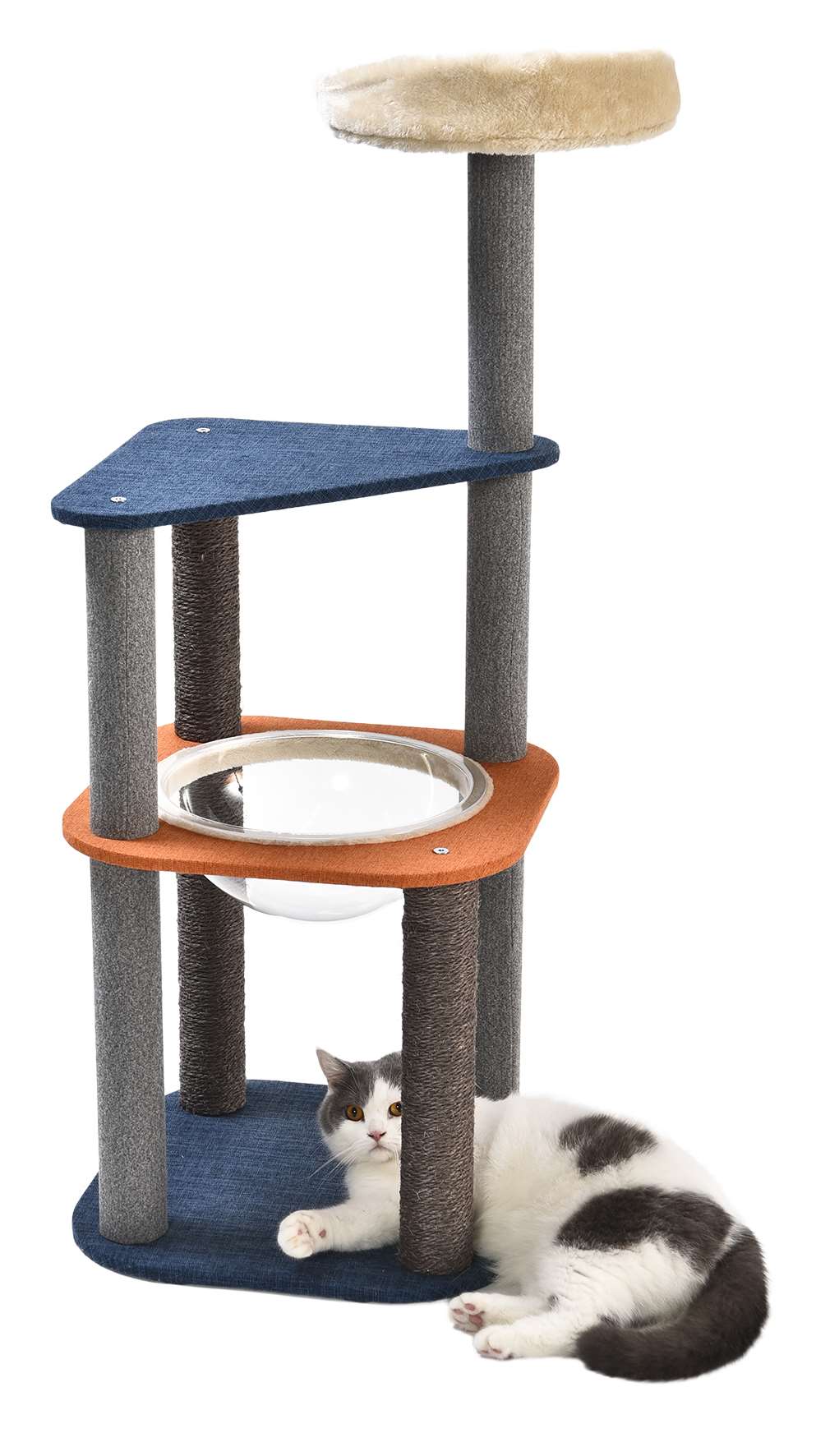 RGB fashion style cat tree