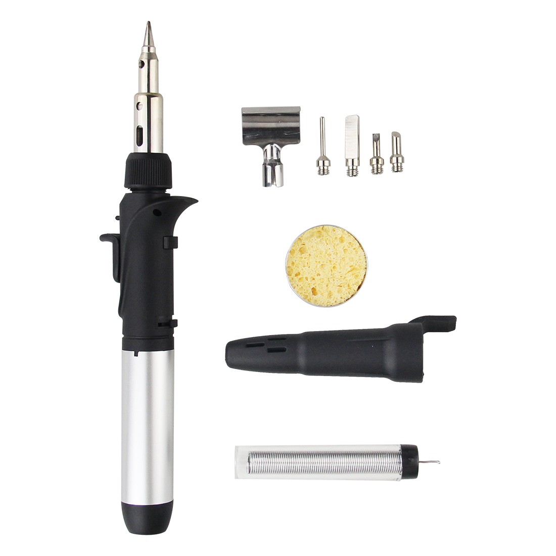Portable Multi-function Cordless Butane gas torch Soldering Iron pen 2400F