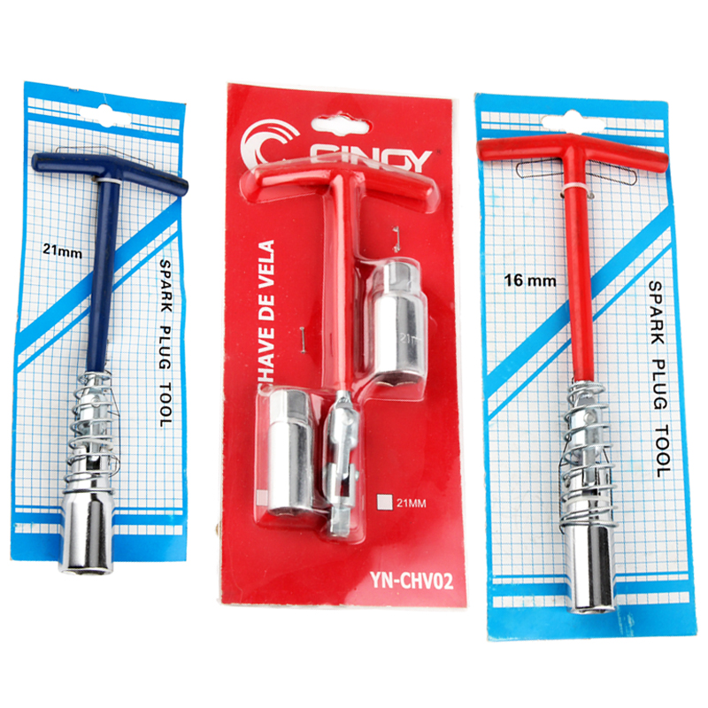 T-type spark plug wrench