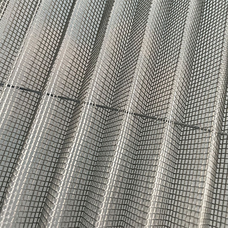 plisse fiberglass window screen