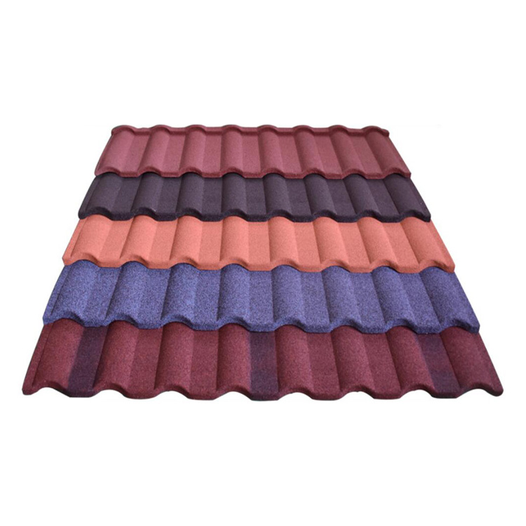 Color Stone Coated Roofing Tile