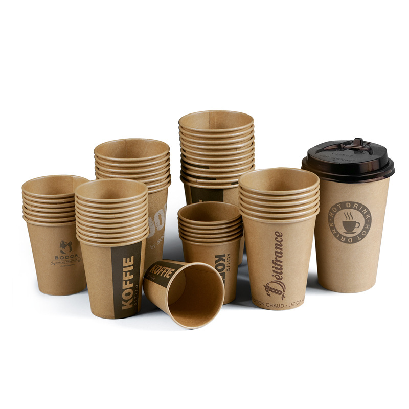 Disposable paper cups