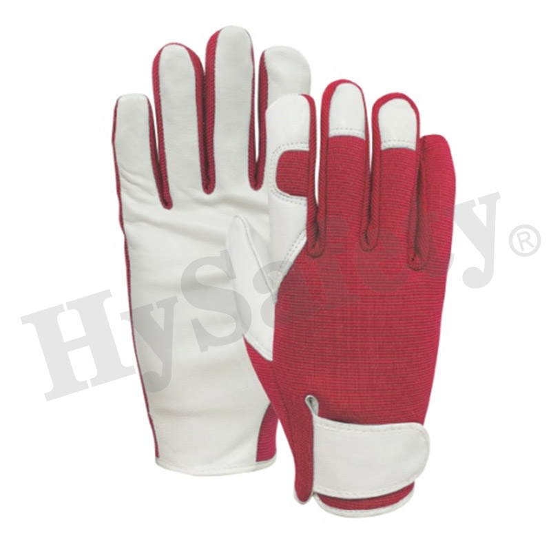 Mechanics goatskin gloves