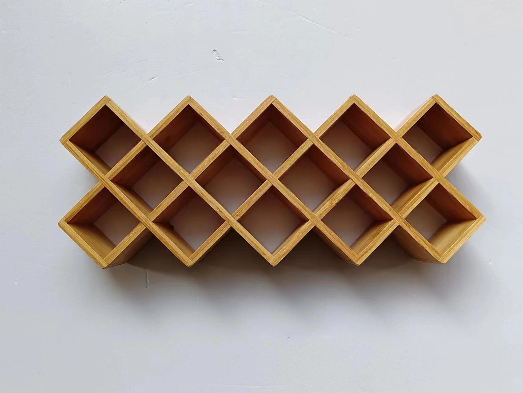 18-jar bamboo spice rack