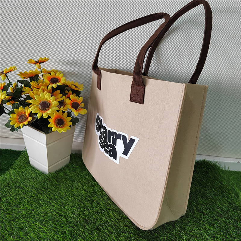 Felt bag Home Travel Toiletry felt Makeup Bag Sundries Storage large capacity felt makeup bag