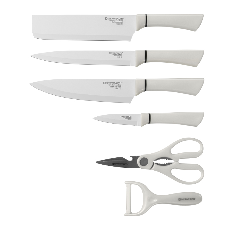 6pcs Kitchen Knife Set