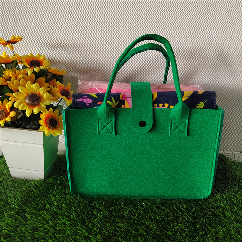 Customized felt storage bag