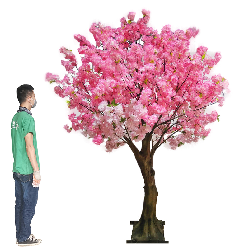 Artificial cherry blossom tree