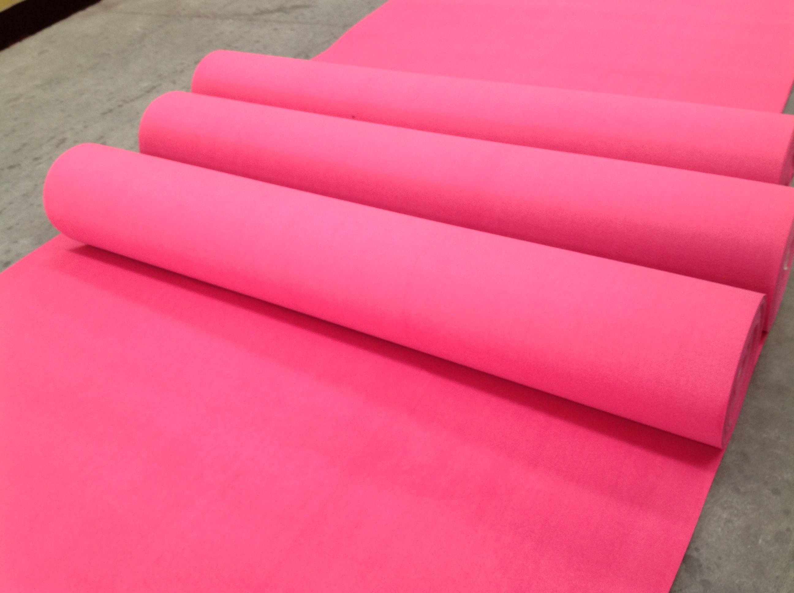 Nonwoven carept needle punched nonwoven carpet exhibition carpet