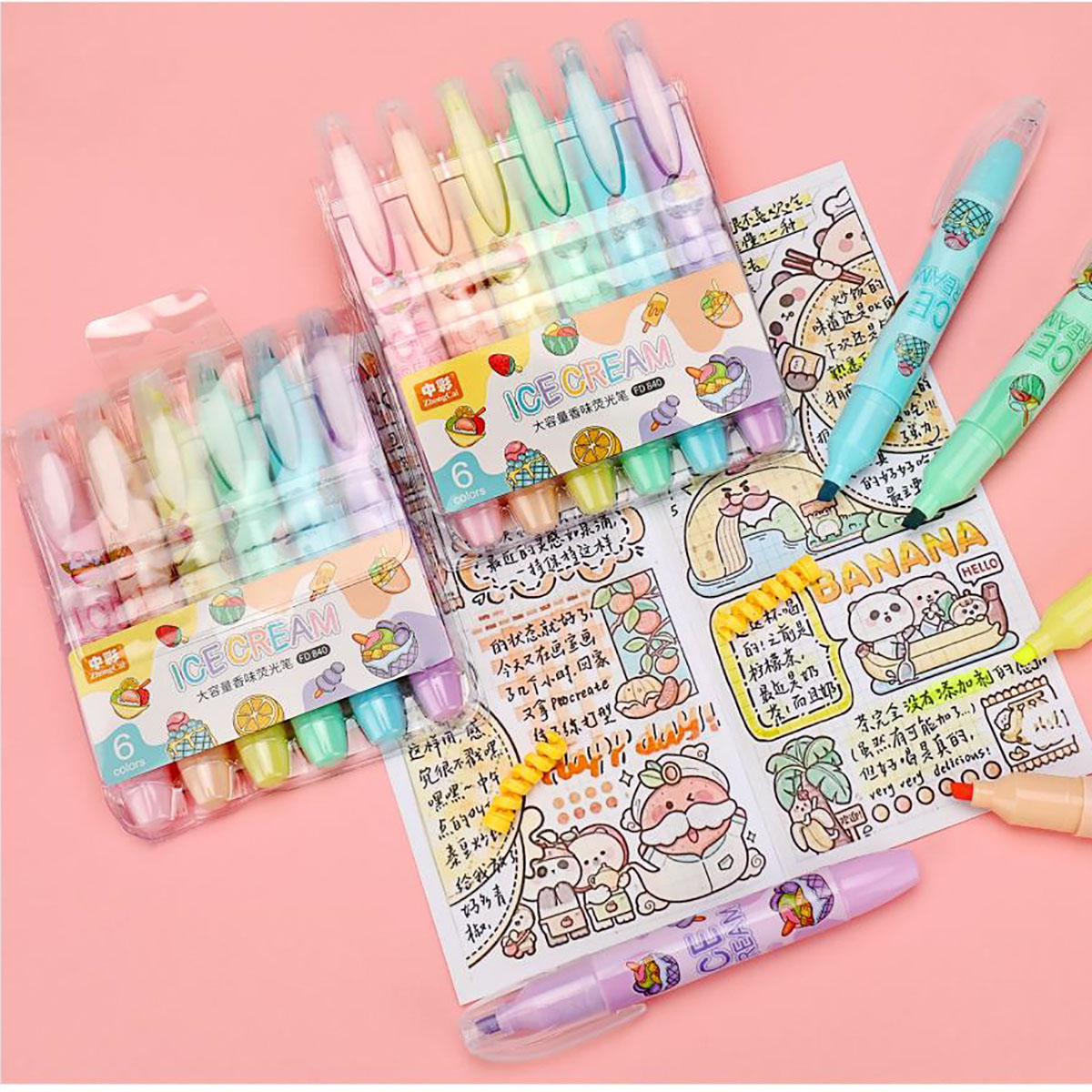 840-6，highlighter marker，