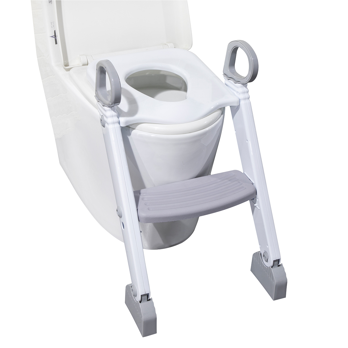 Foldable baby ladder potty seat